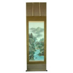 絵画_掛軸_秀月